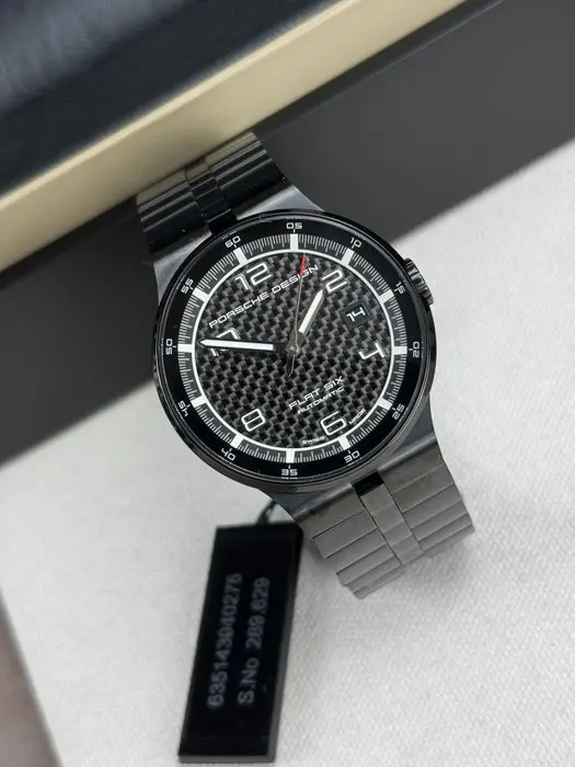 Porsche Design - Flat Six Automatic Date - P.635143040275 - Men - 2020-2025