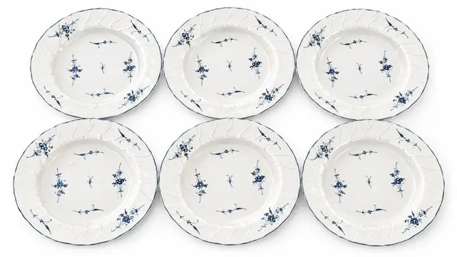 Villeroy & Boch - 6 Assiettes creuses - Table service for...