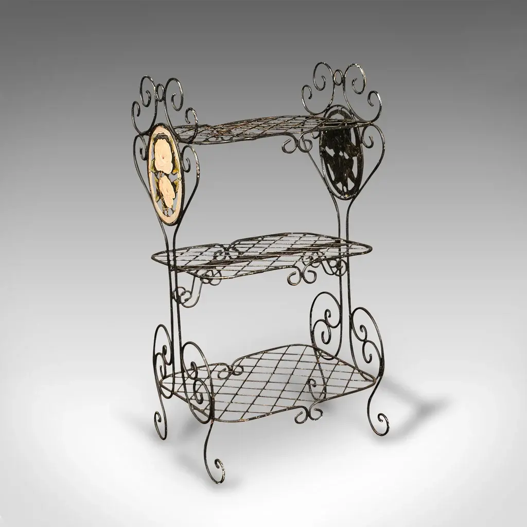 Vintage Decorative Planter Stand, French, Whatnot, Art Nouveau Taste