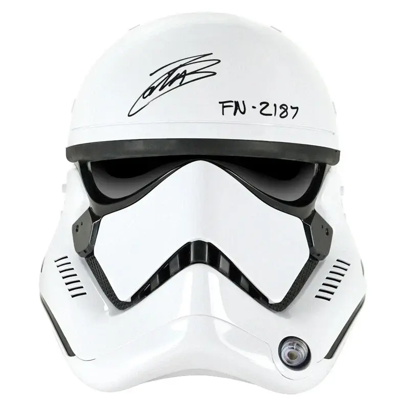John Boyega Autographed Star Wars The Black Series First Order Stormtrooper