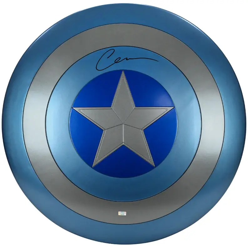 Chris Evans Autographed Marvel Legends Captain America The Winter