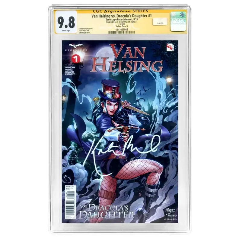 Kate Beckinsale Autographed 2019 Van Helsing vs Dracula's Daughter