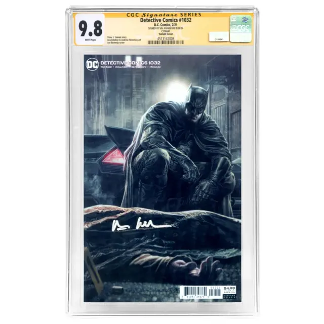 Val Kilmer Autographed 2021 Detective Comics #1032 Lee Bermejo Variant