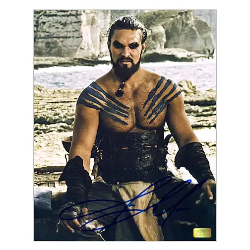 Jason Momoa Autographed Game of Thrones Nomad 8x10 Photo