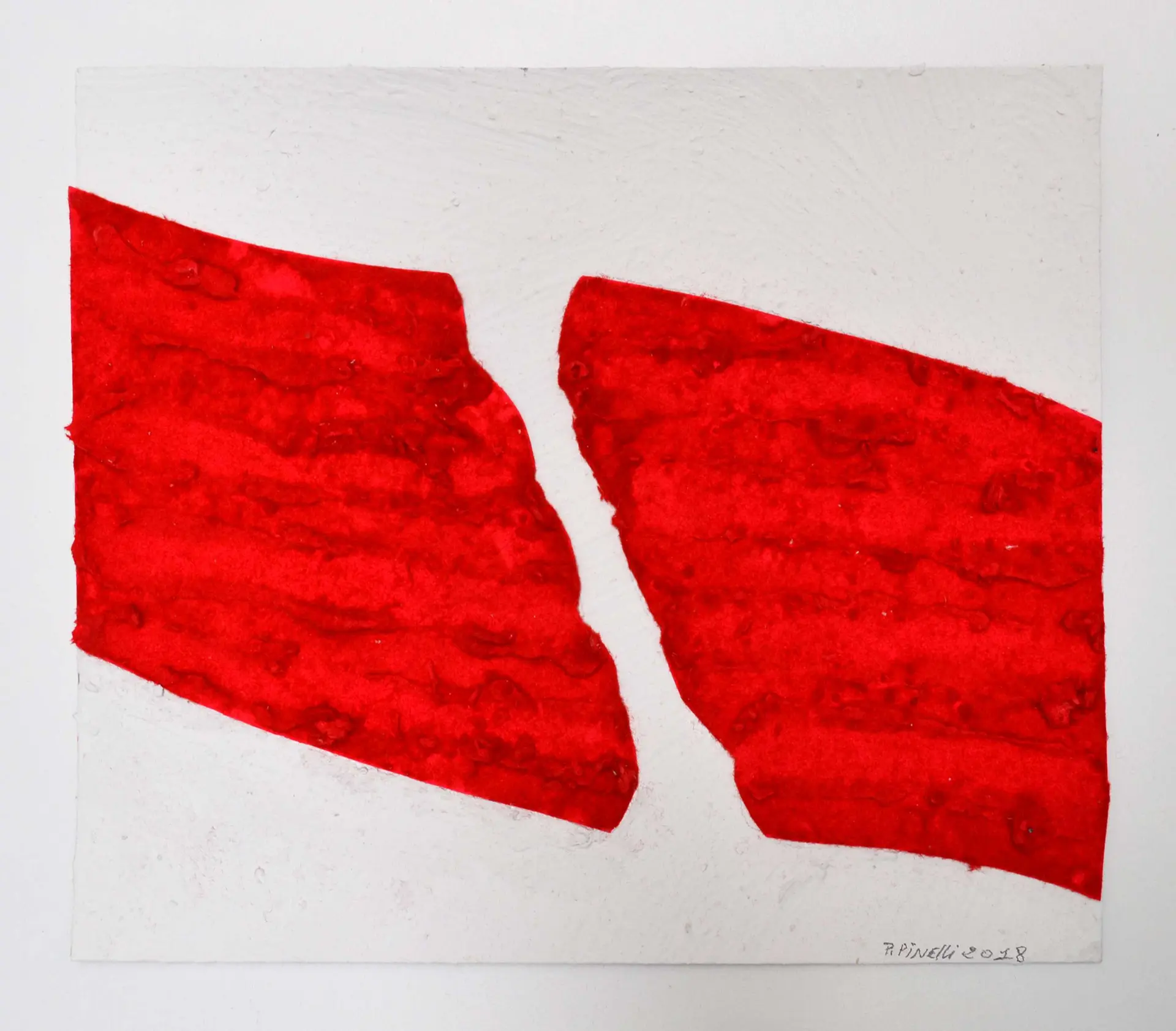 Studio per Pittura R., 2018 - Pino PINELLI
