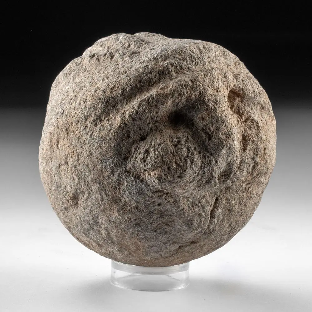 Native American Charmstone Head, Northern California