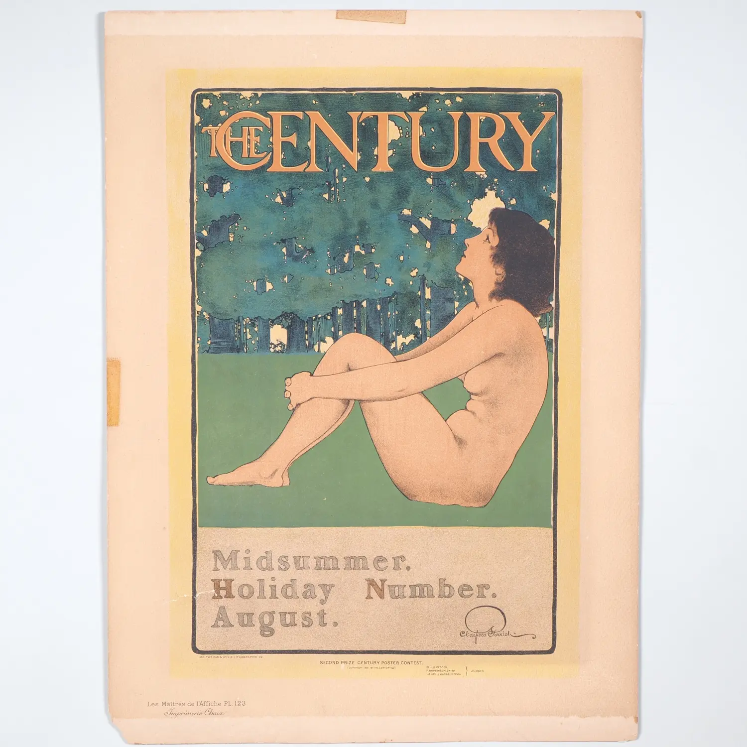 Los 247: Maxfield Parrish (1870-1966) The Century / Midsummer Holiday