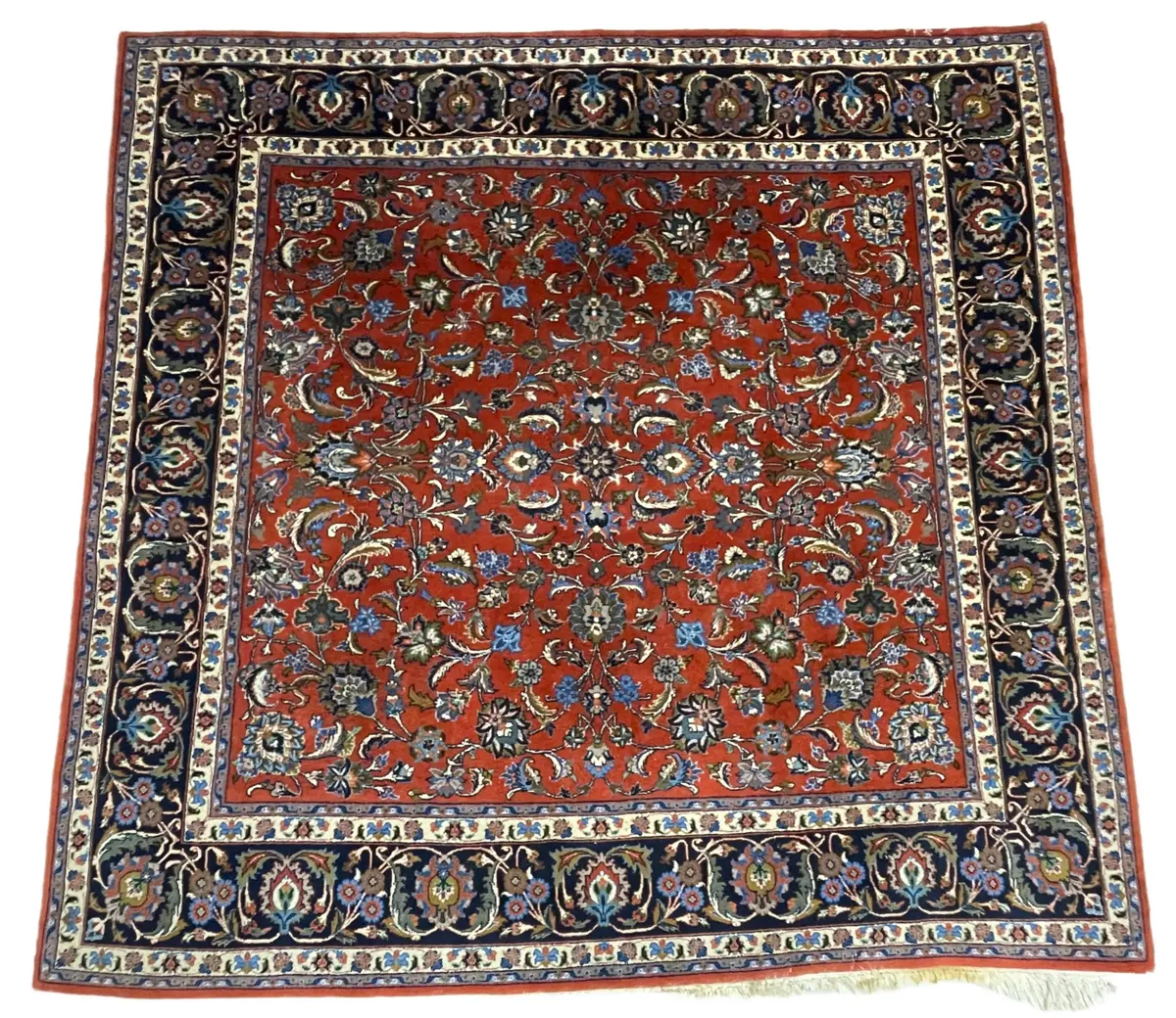 Los 1359: Handgeknüpfter quadratischer Orientteppich, Gonabad, Persien