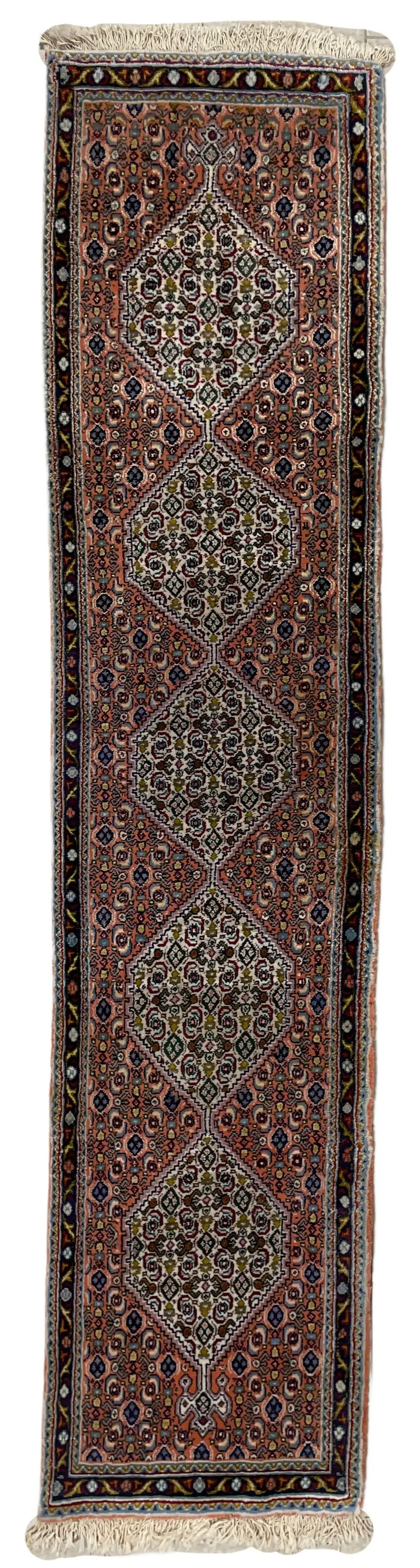 Los 1362: Ein handgeknüpfter Bidjar Läufer, Iran, ca. 52 x 239 cm.