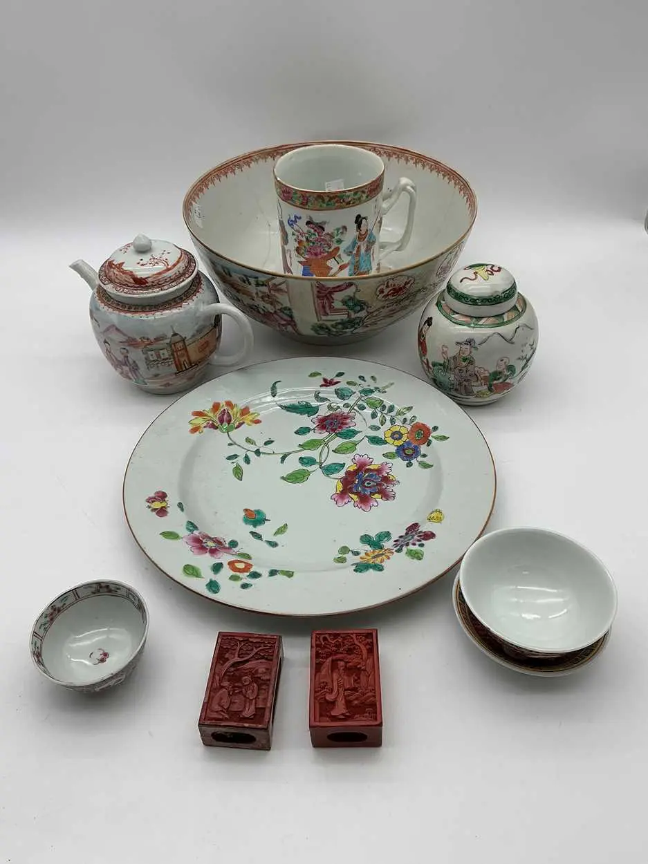 A Chinese famille rose bowl