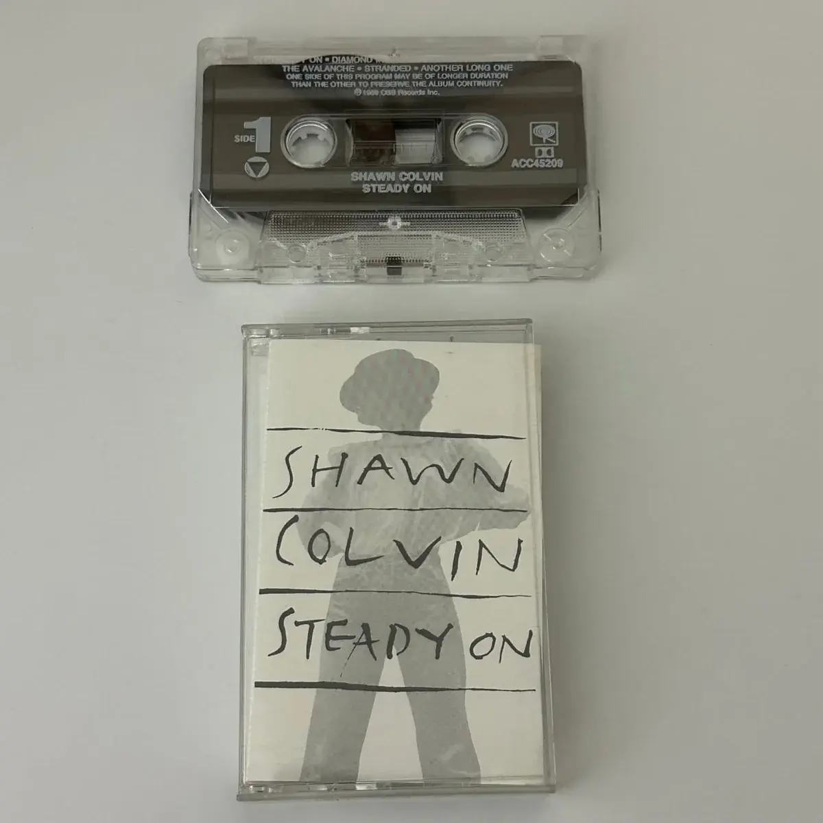 Shawn Colvin Steady On Advance Cassette Promo (1989) ACC45209