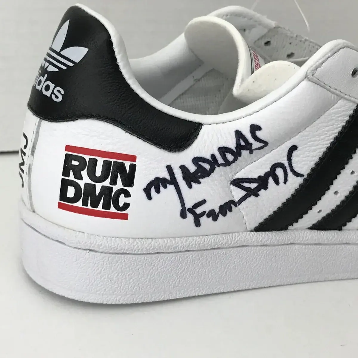 Run-DMC "My Adidas" Sneaker Signed by DMC w/BAS COA