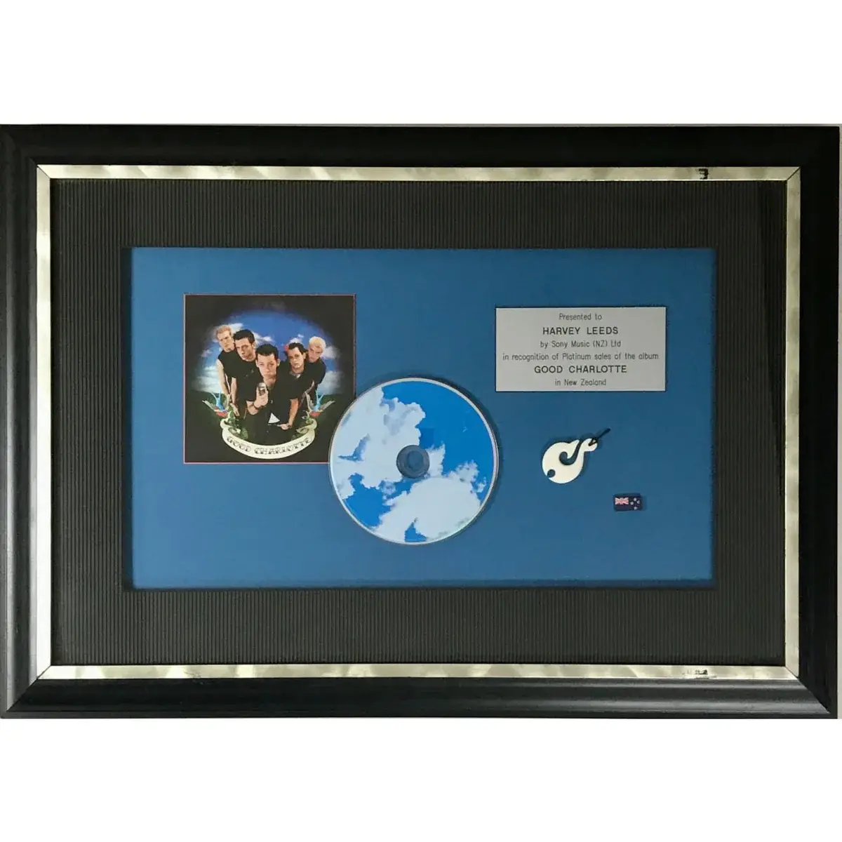 Good Charlotte debut New Zealand Award