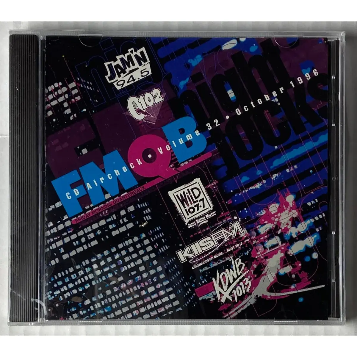 FMQB Aircheck Night Jocks 1996 Promo CD Sealed