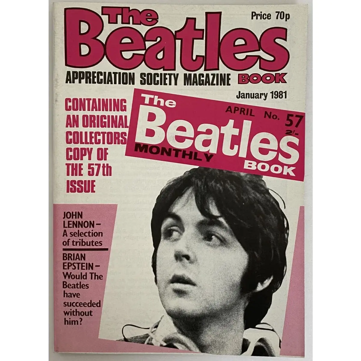 Beatles Book Monthly Magazines 1981 Issues - original 2nd era - sold
