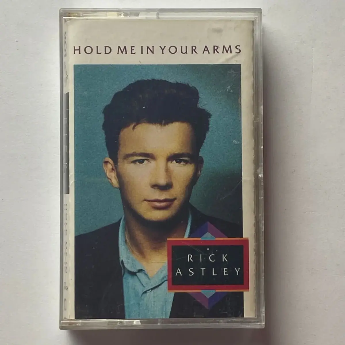 Rick Astley Hold Me in Your Arms Cassette 1989