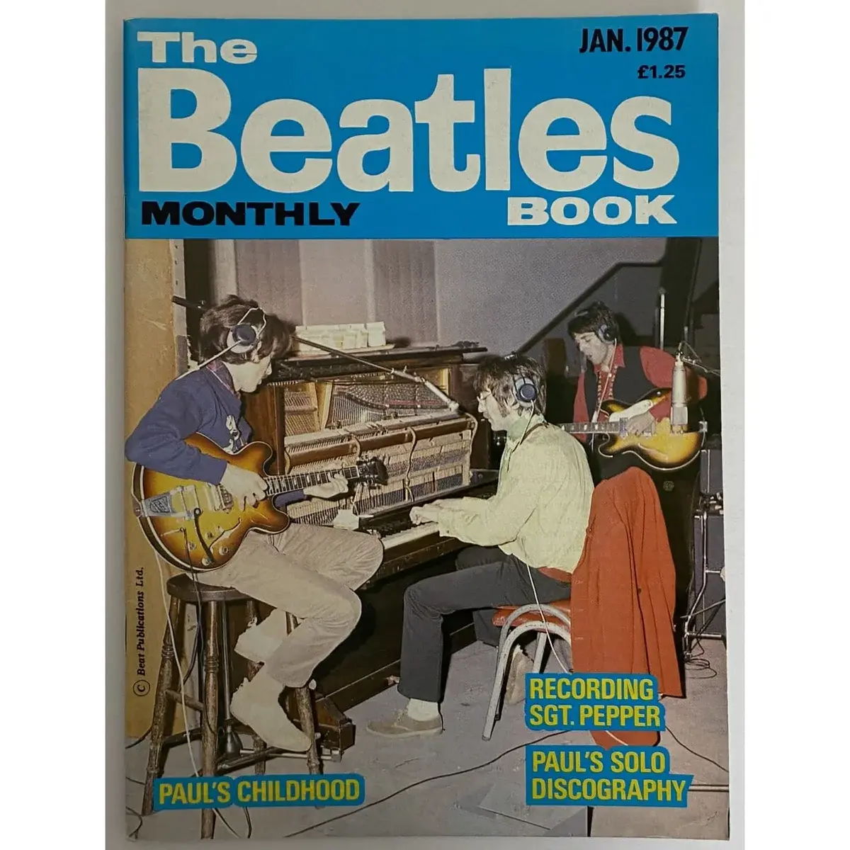 Beatles Book Monthly Magazines 1987 Issues - original 3rd era - sold