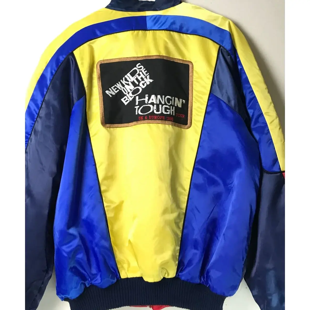 New Kids On The Block 1990 Tour Jacket + Itinerary