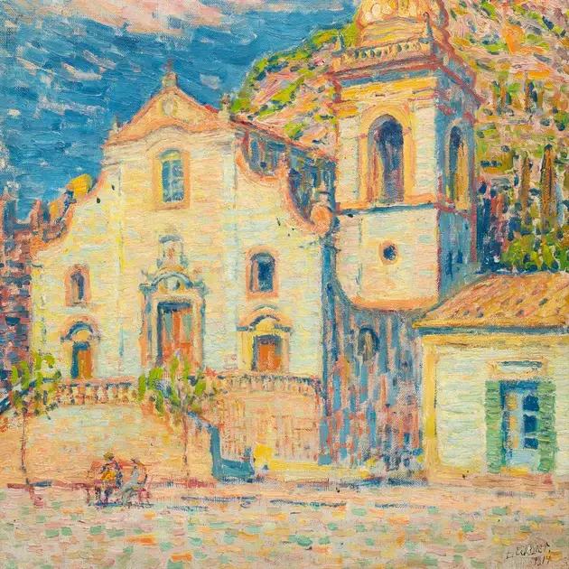 Dick Beer - The Church in Taormina, Sicily
