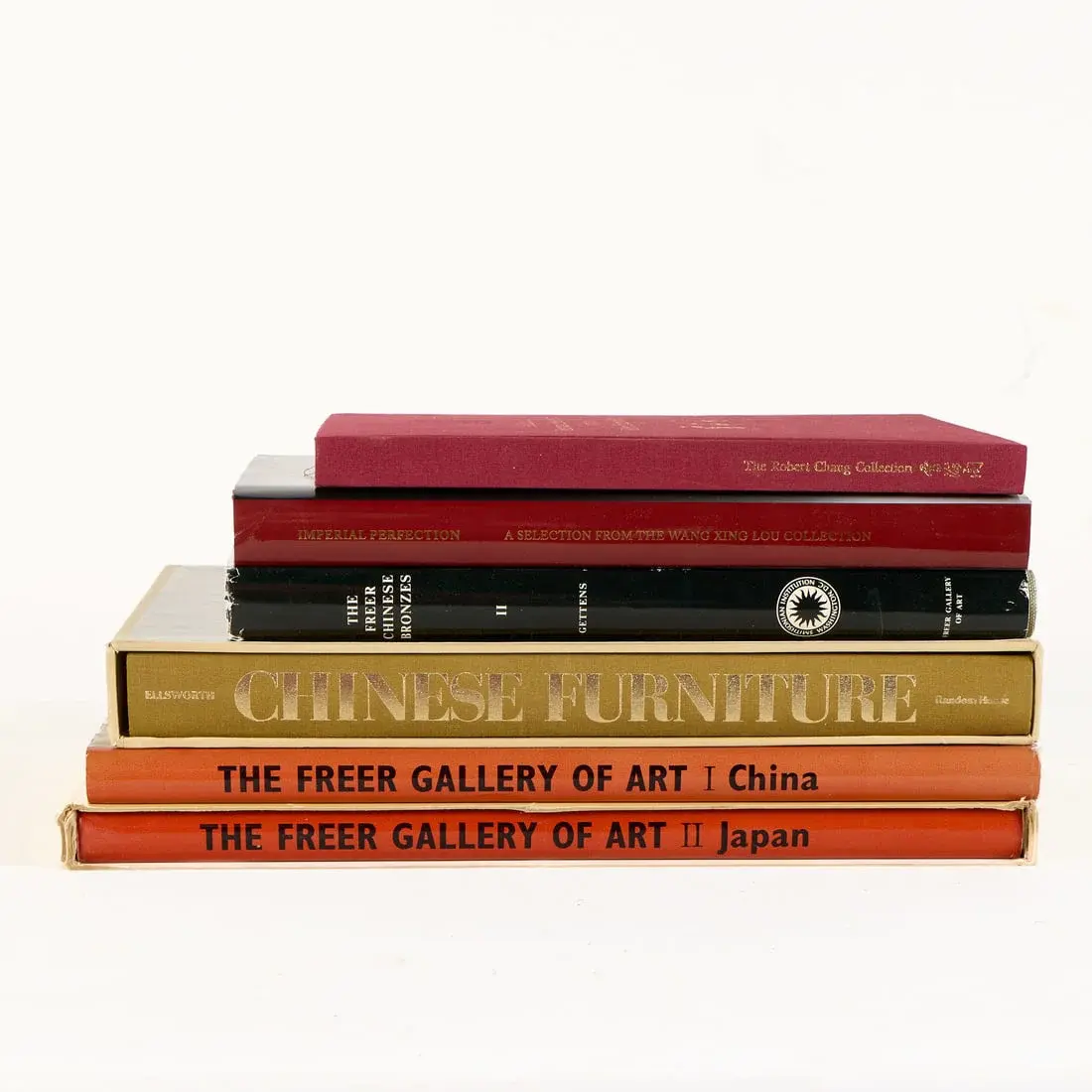 6 Chinese & Japanese Art Catalog & Reference Books