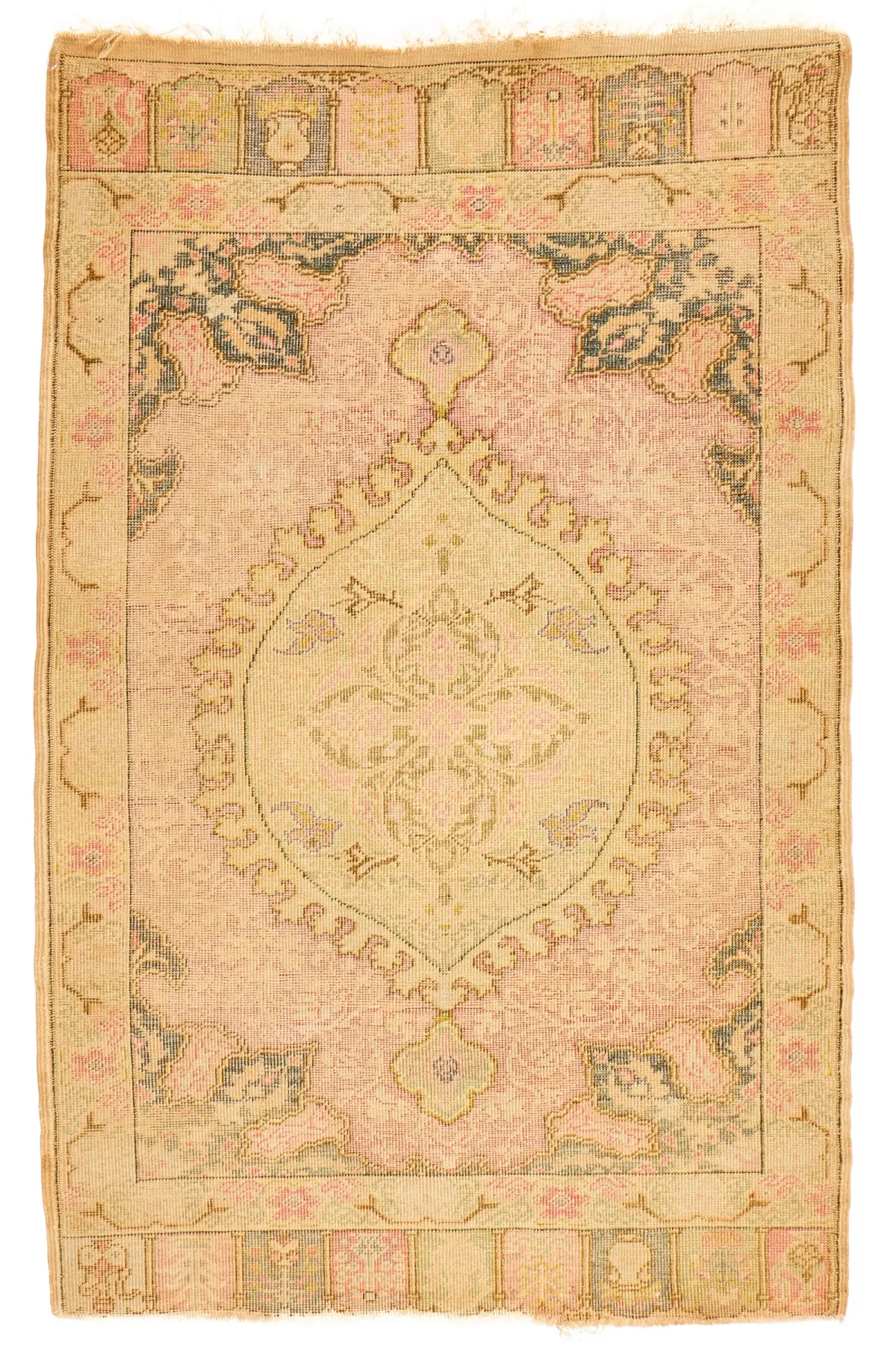 Central Anatolian Turkish Kayseri Rug 2'11"x1'10"