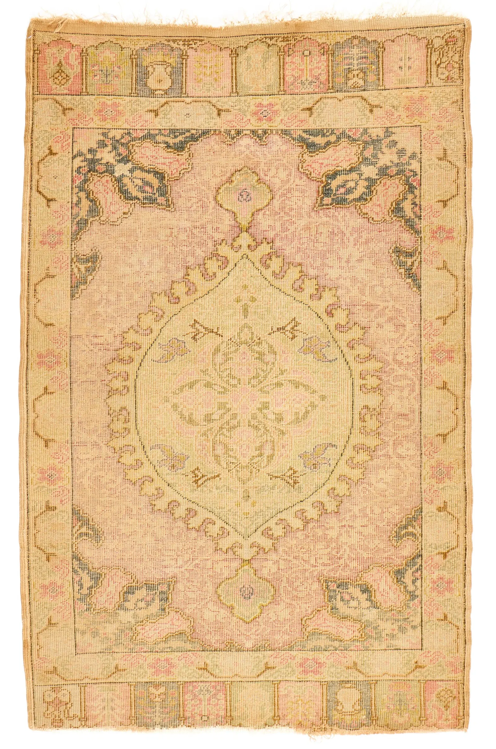 Central Anatolian Turkish Kayseri Rug 2'11"x1'10"