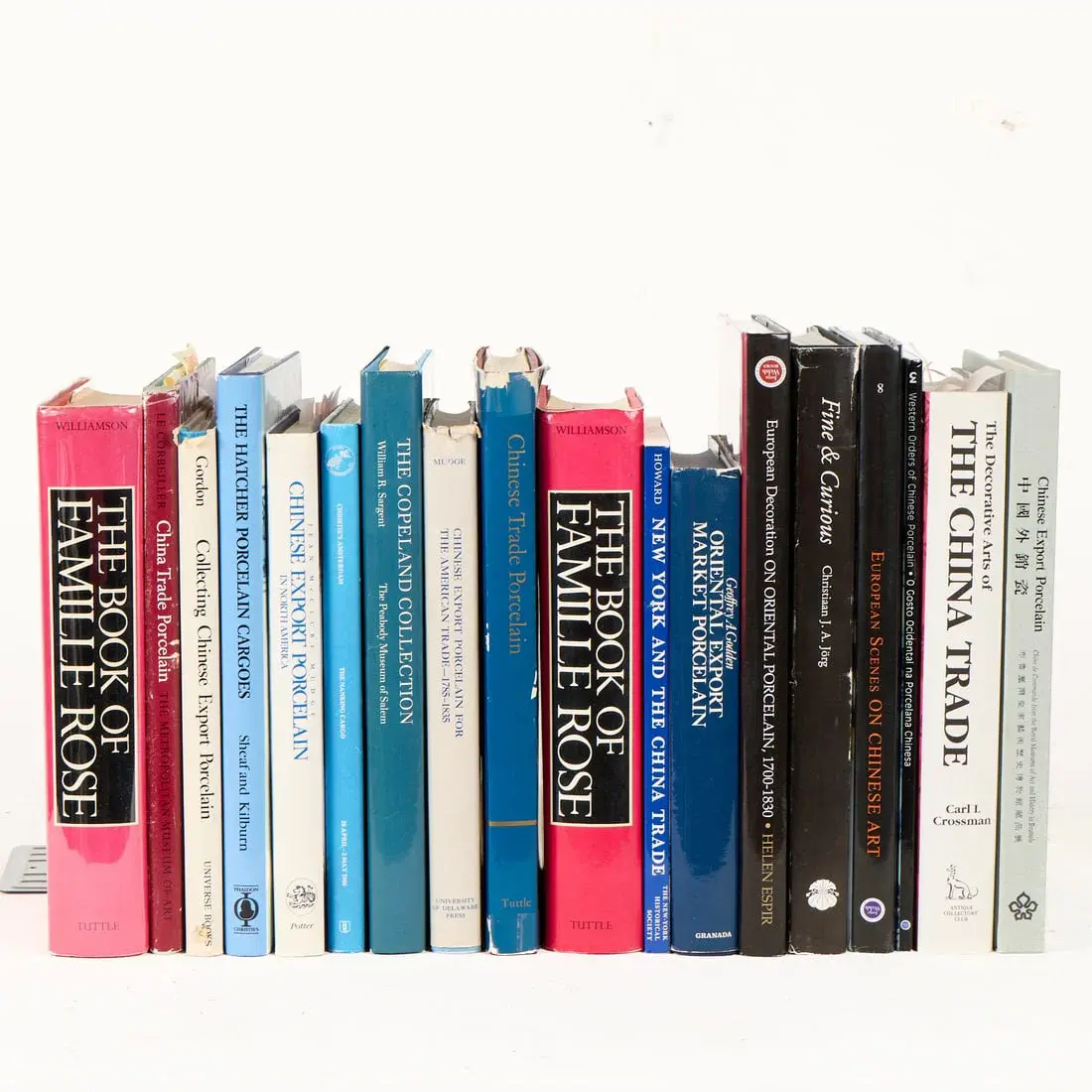 18 Chinese Export Ceramics Books