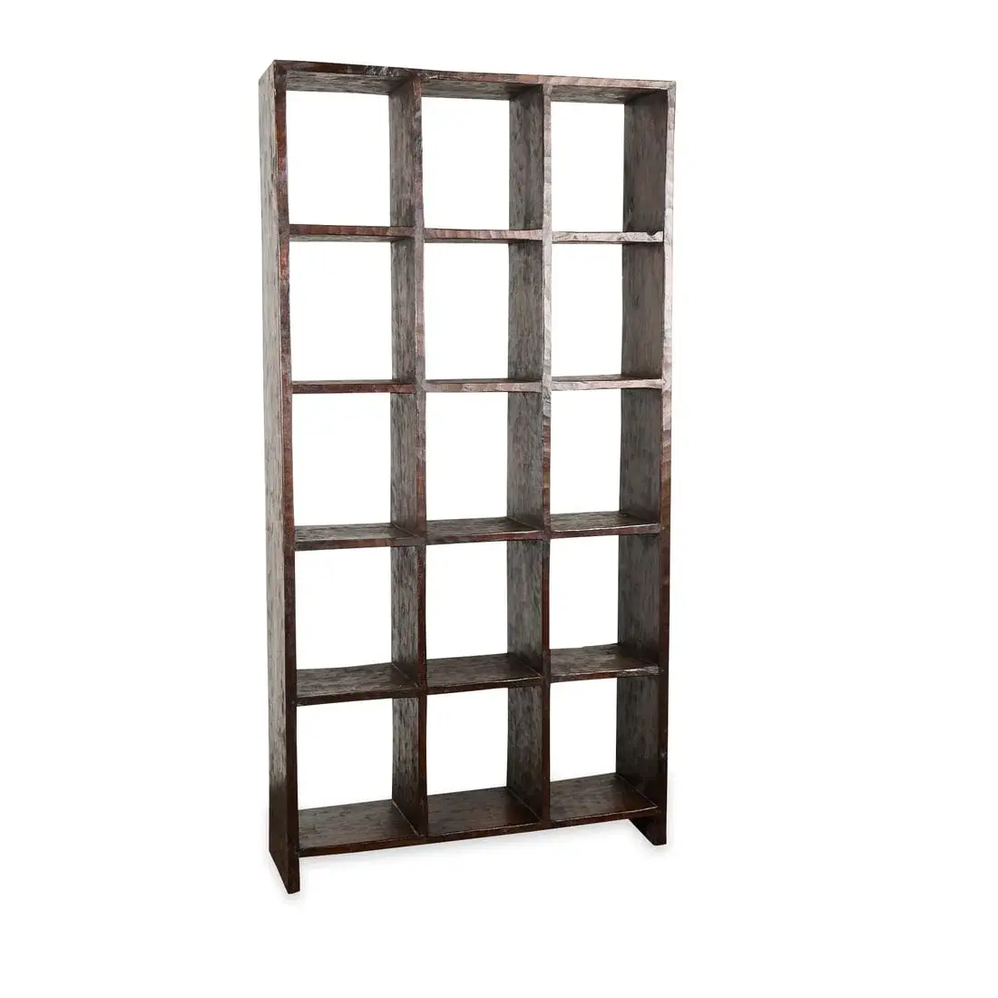 Southeast Asian Carved Ironwood Display Shelf