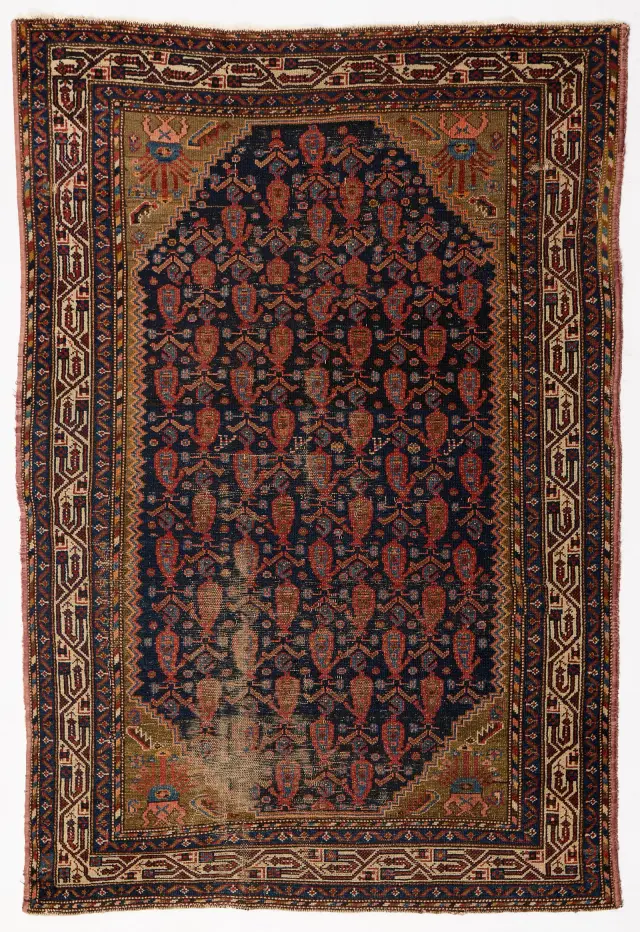 Early 20th c. Persian Malayer Rug 6'3"x4'3"