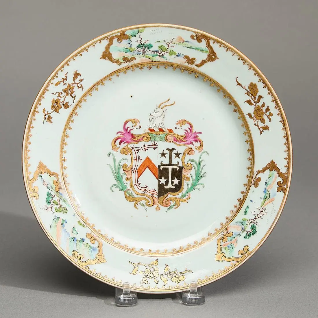Chinese Export Porcelain Plate - Fleming/Coleman