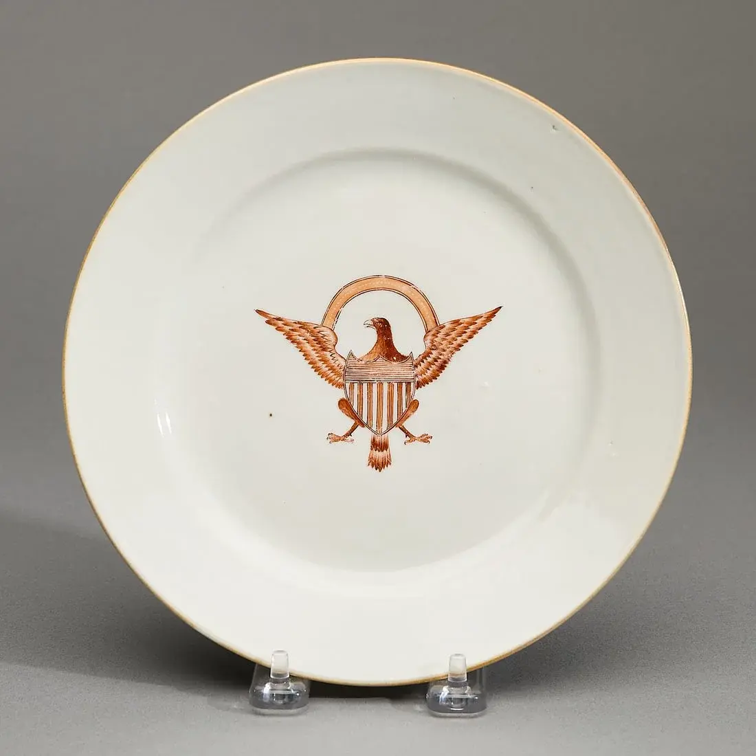 Chinese Export American Market Plate