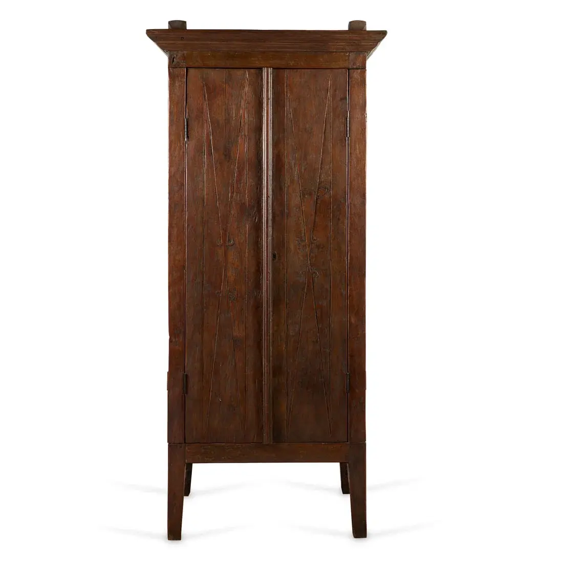 Southeast Asian Hardwood Armoire Cabinet