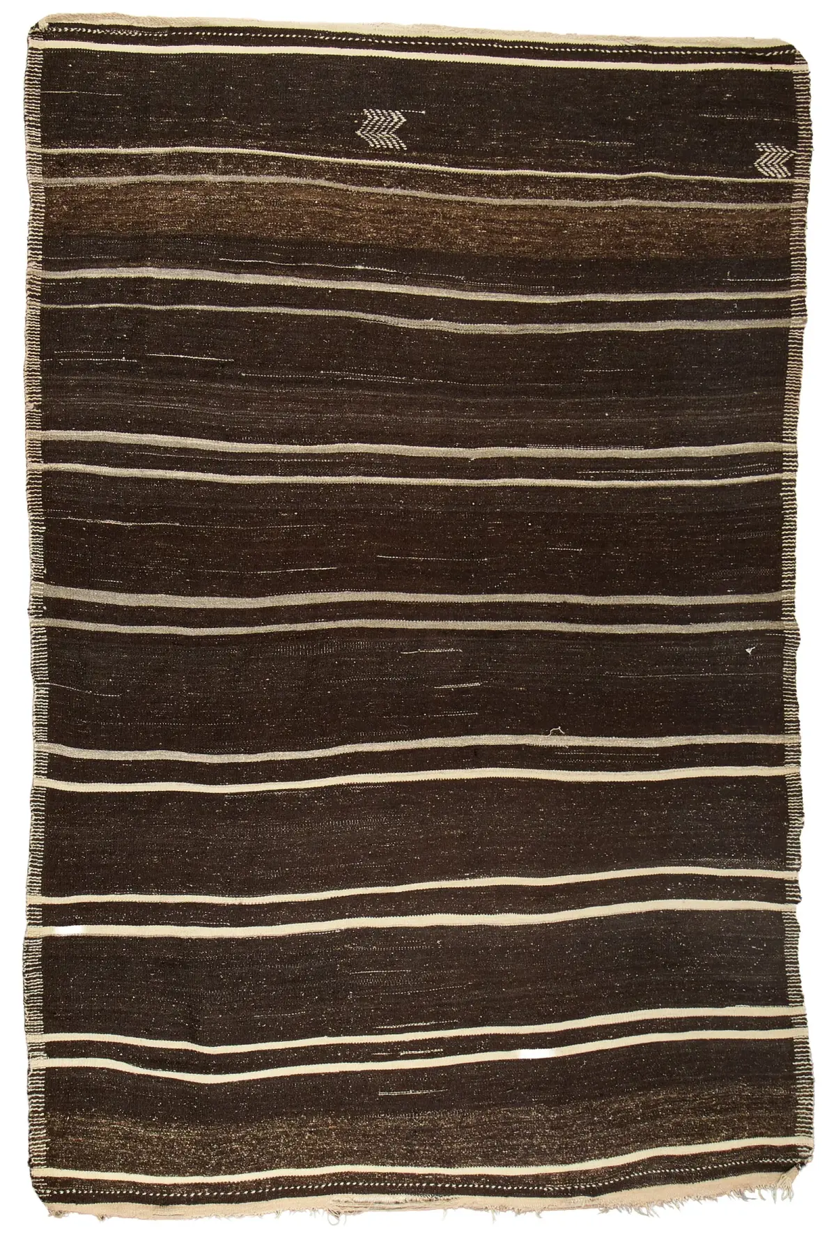 20th c. Turkish Kilim Flatweave Rug 10'10"x7'7"