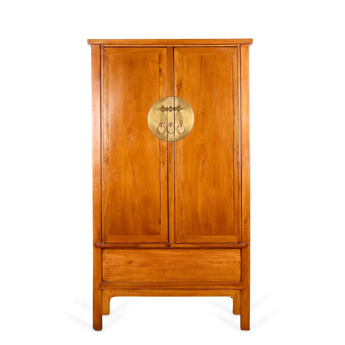 Chinese Qing Jumu Wood Yuanjiaogui Cabinet