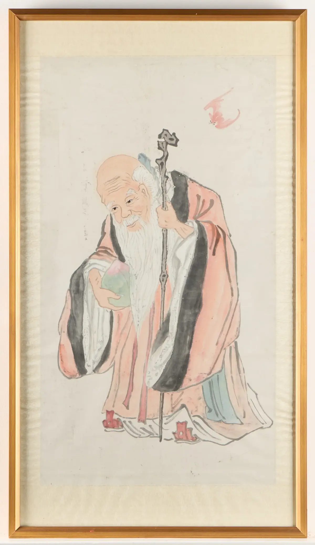 Modern Chinese Immortal Li Tieguai Scroll Painting
