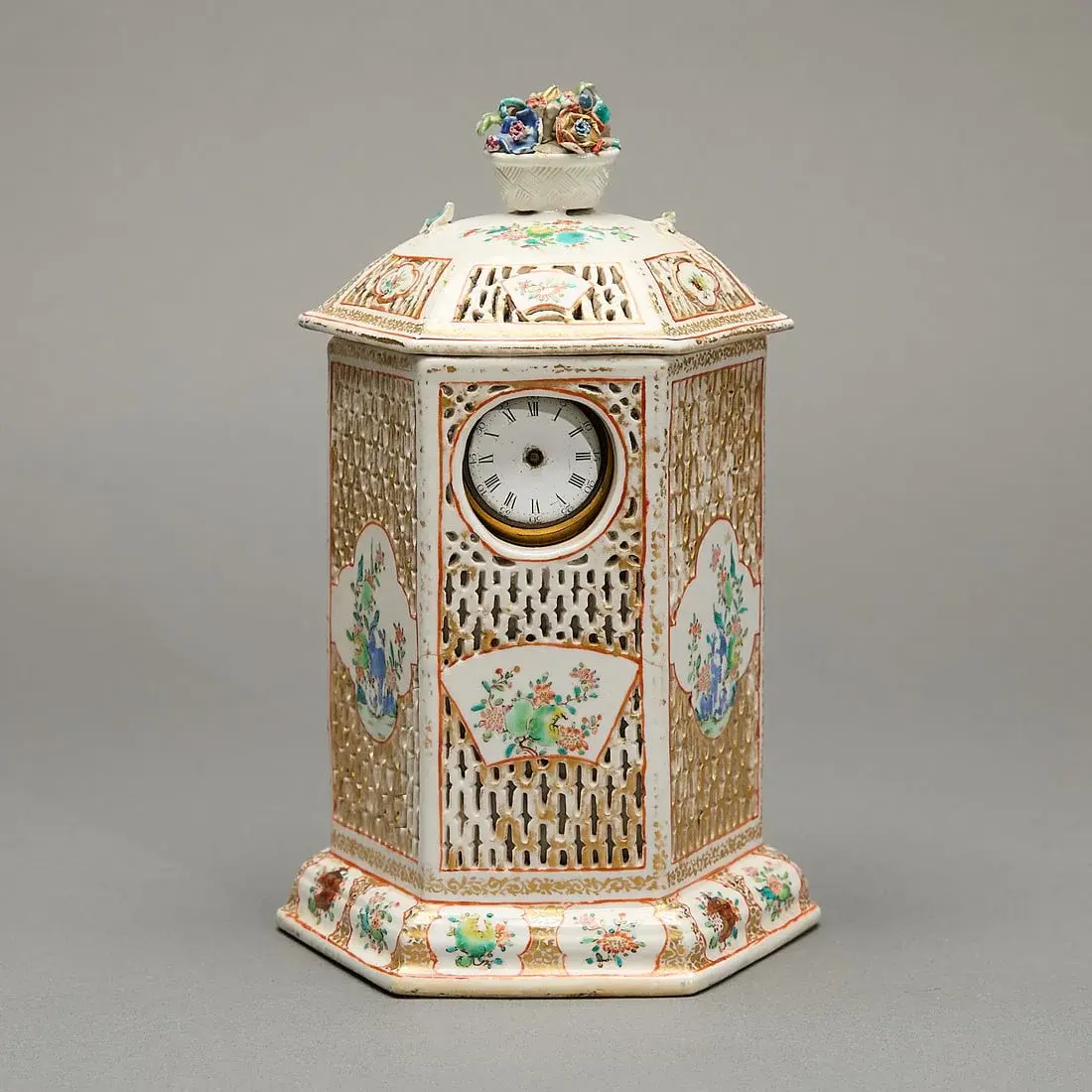 Chinese Export Reticulated Watch Stand