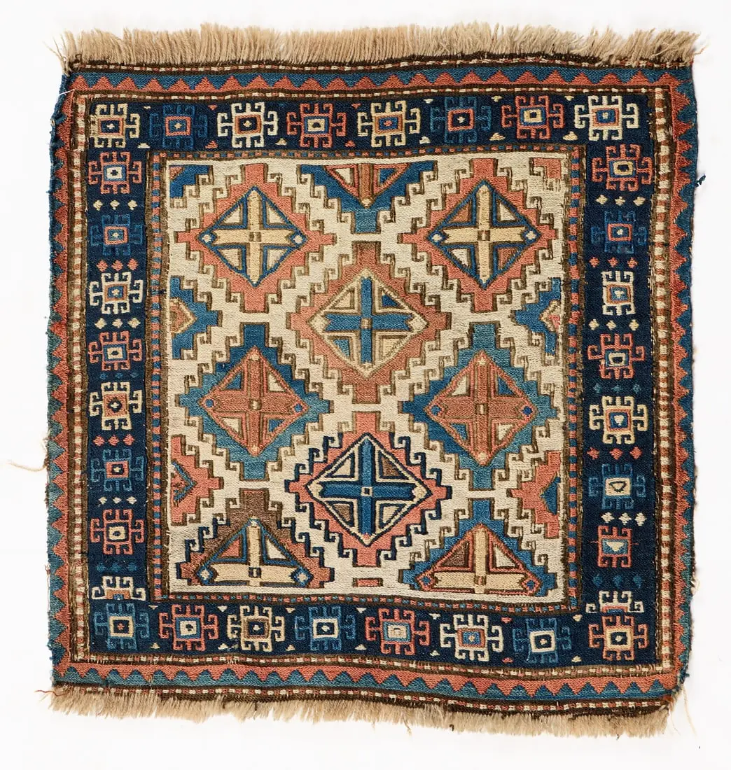 Shahsavan Tribal Flatweave Khorjin 1'7"x1'8"