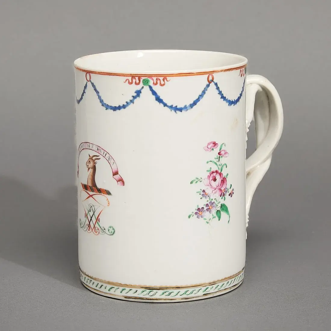 Chinese Export Armorial Mug - Fleming