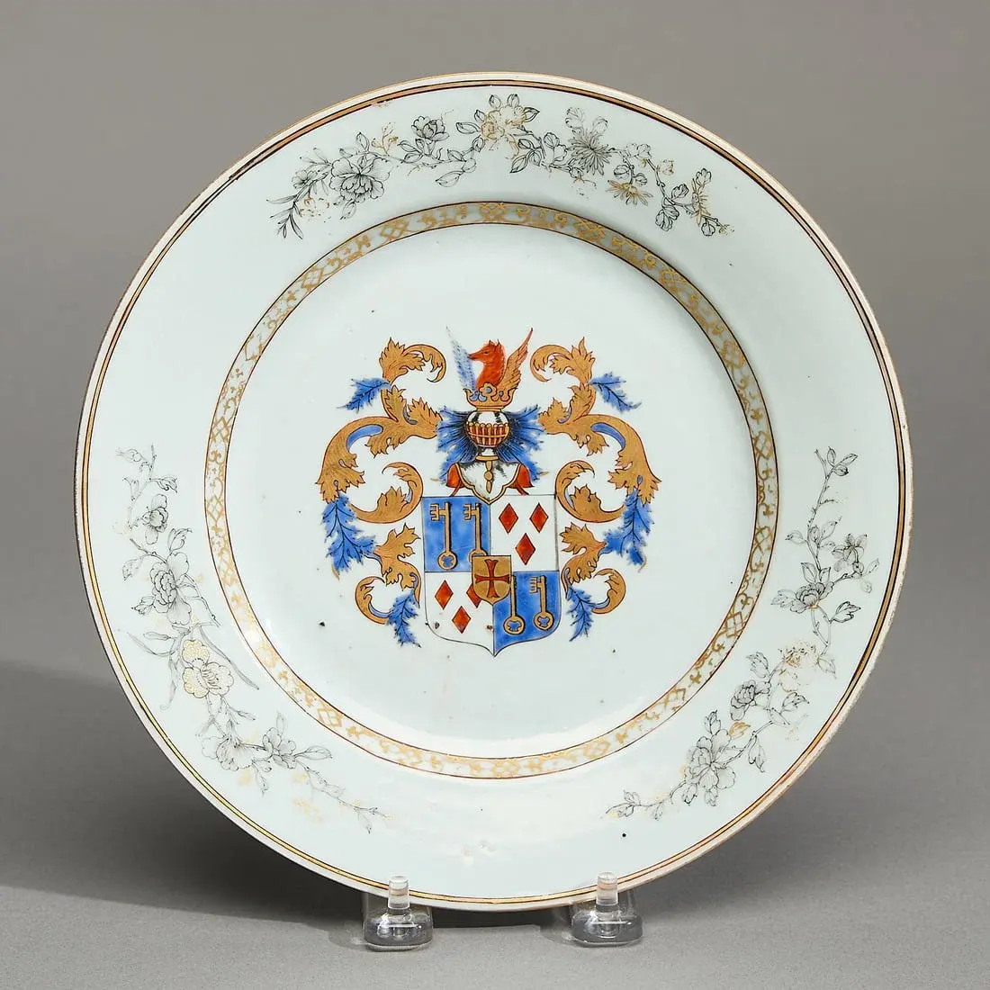 Early Van Reverhorst Armorial Plate