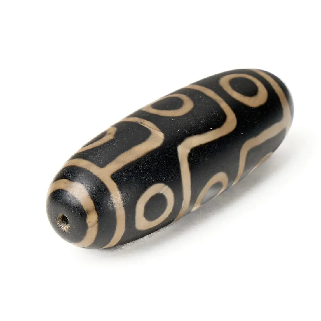 Tibetan Agate "Nine Eye" Dzi Bead