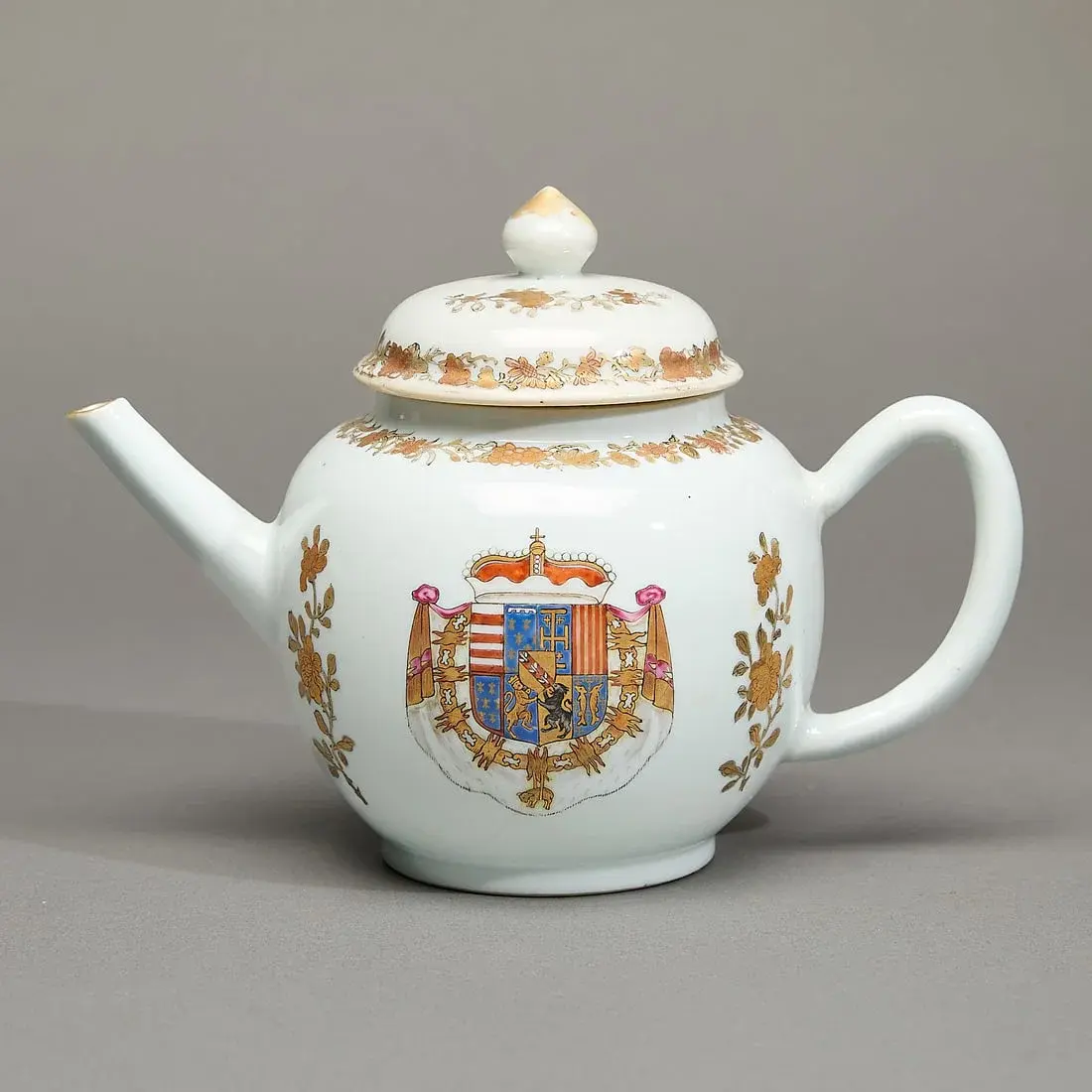 Armorial Teapot - Francis I Duke of Lorraine