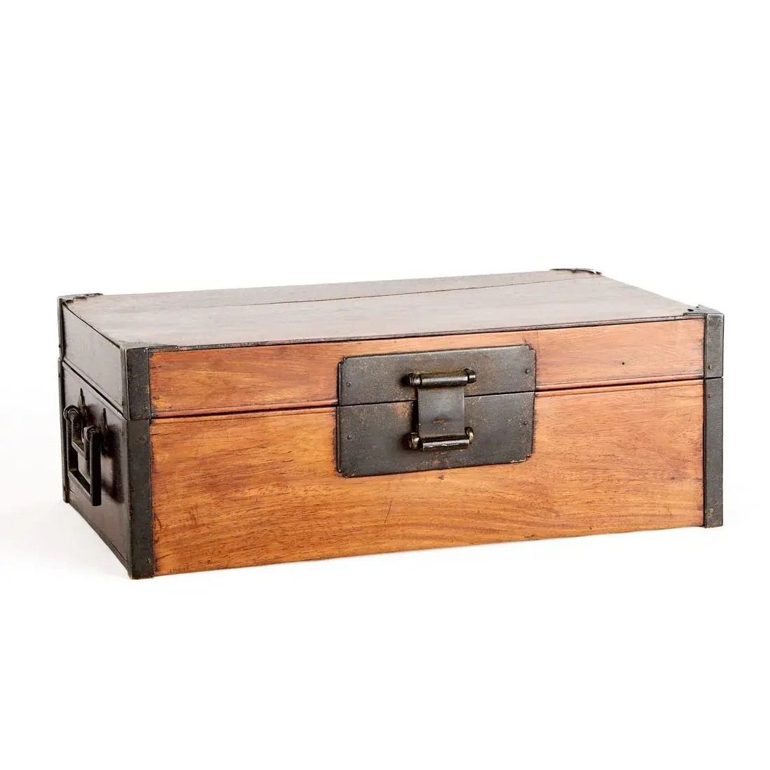Chinese Qing Hardwood Scholar's Document Box