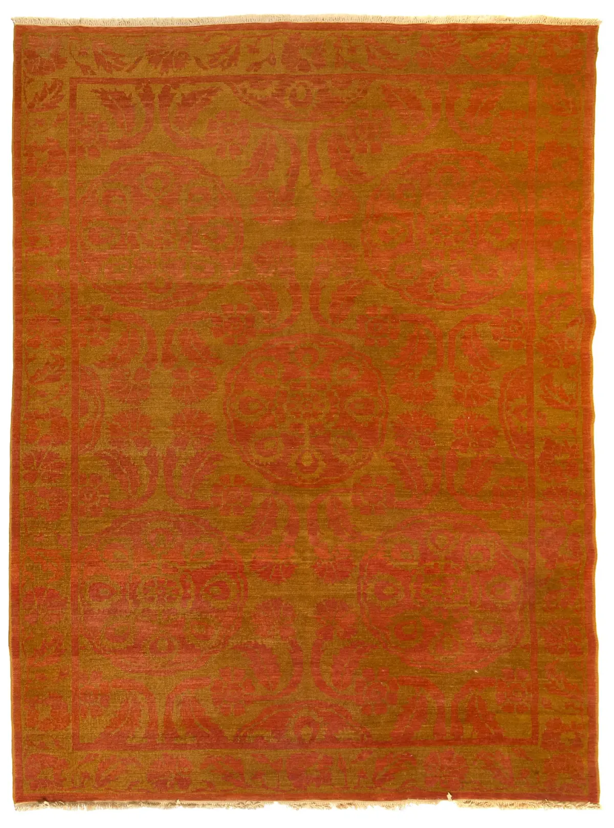 20th c. Turkish Oushak Area Rug 12' x 9'