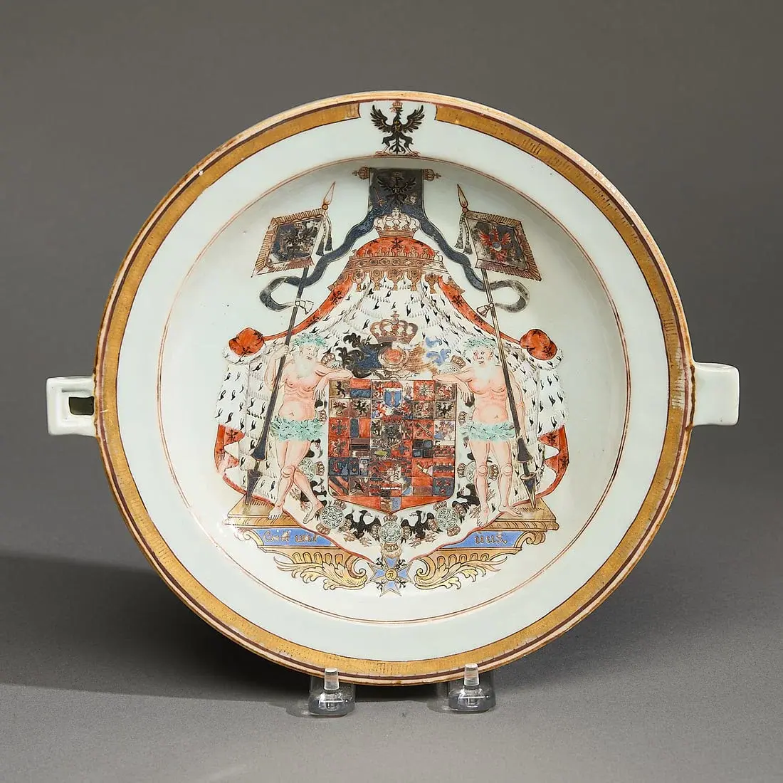 Armorial Frederick the Great Hot Water Plate