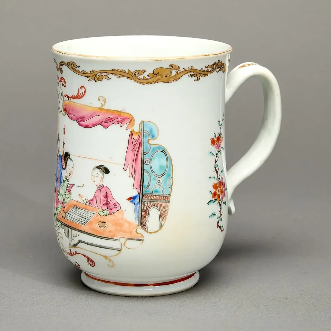 Chinese Export Famille Rose Mug