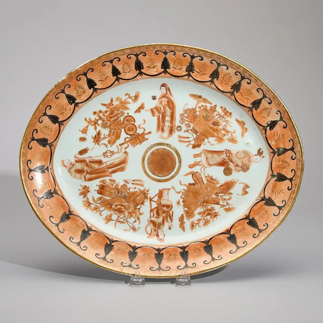 Chinese Export American Market Platter