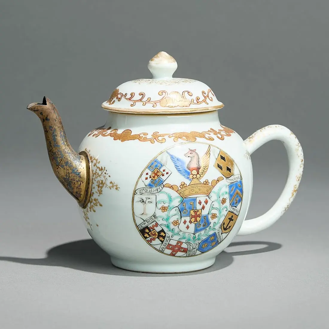 Van Reverhorst Armorial Teapot