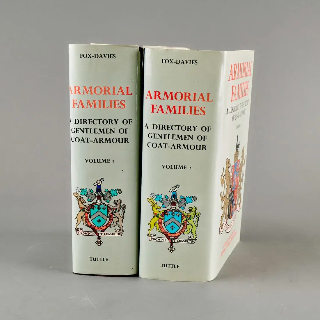 Fox-Davies "Armorial Families" Vols. I & II Books