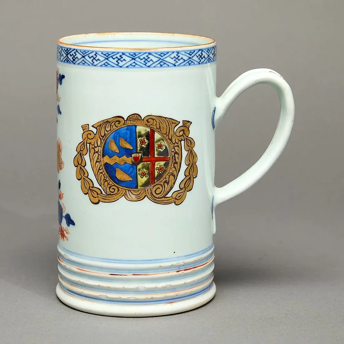 Early Chinese Export Armorial Mug - Page