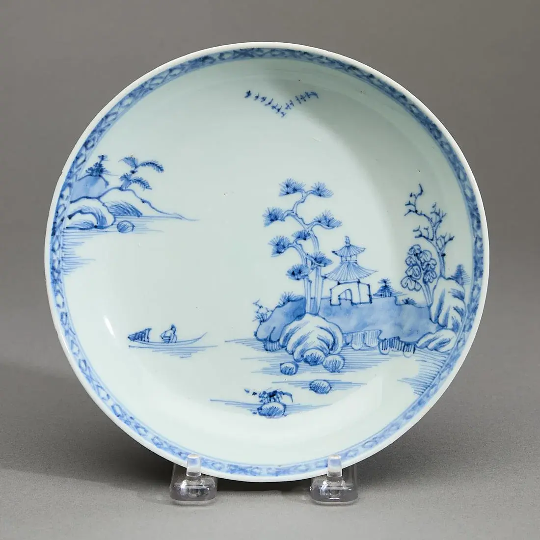 Chinese Export Nanking Cargo Porcelain Plate